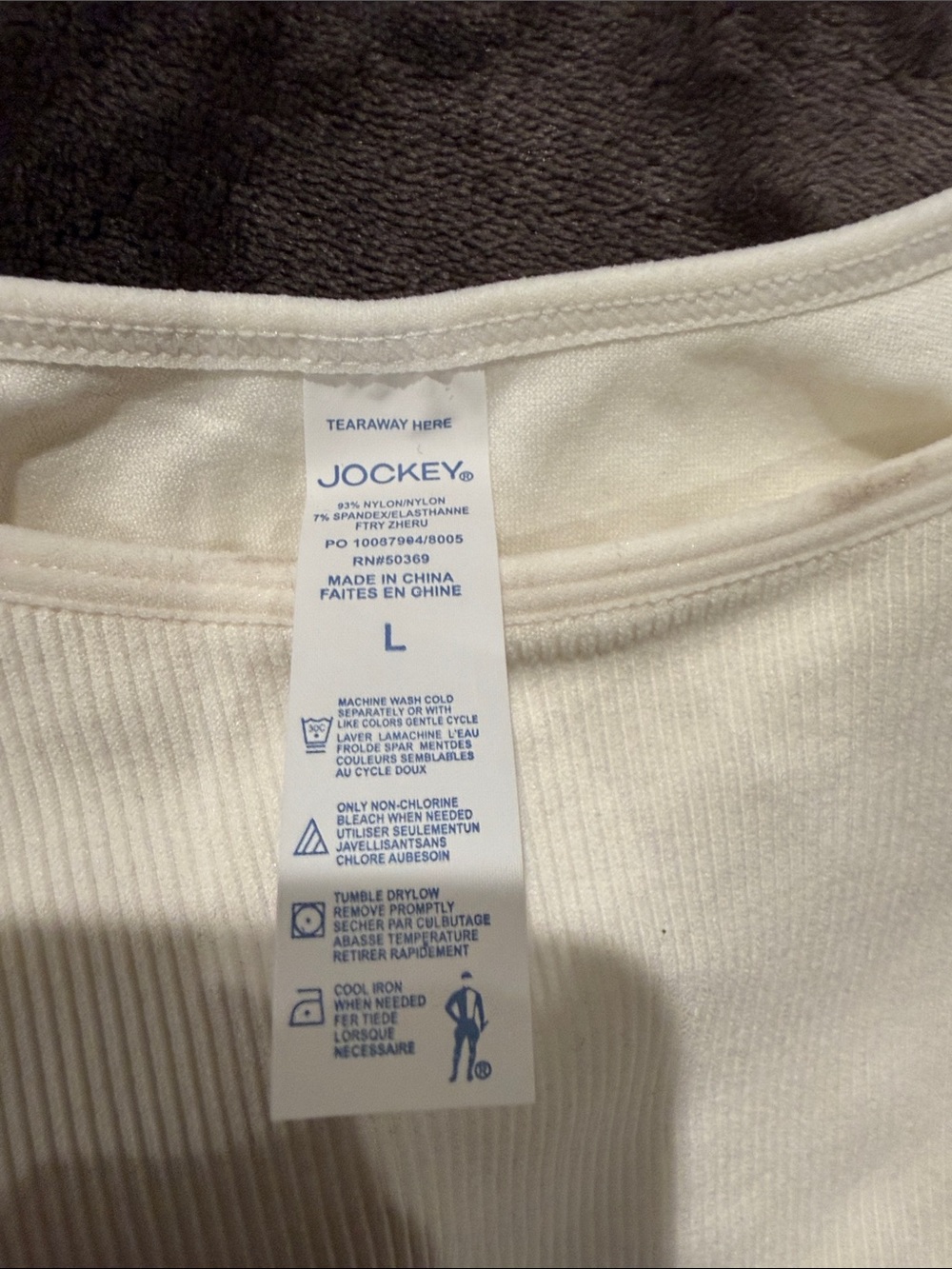 Jockey Ribbed Crop Tank Duo — Cream & Sage - Picture 3 of 3